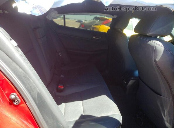 JTHCA1D20M5113921 2021 LEXUS IS Red Vista de los asientos traseros