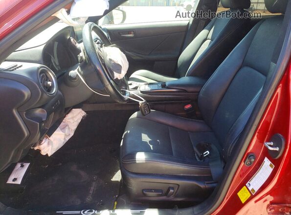 JTHCA1D20M5113921 2021 LEXUS IS Red Vista interior delantera