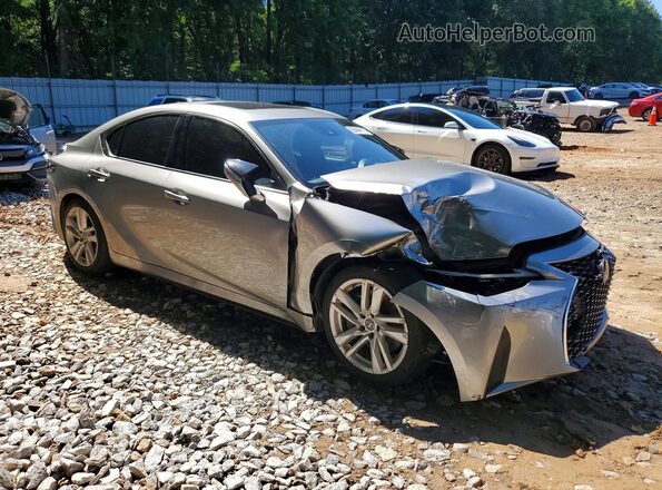 JTHCA1D26M5111672 2021 LEXUS IS Gray წინა მარჯვენა
