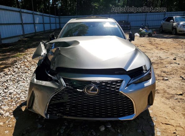 JTHCA1D26M5111672 2021 LEXUS IS Gray წინა ხედი