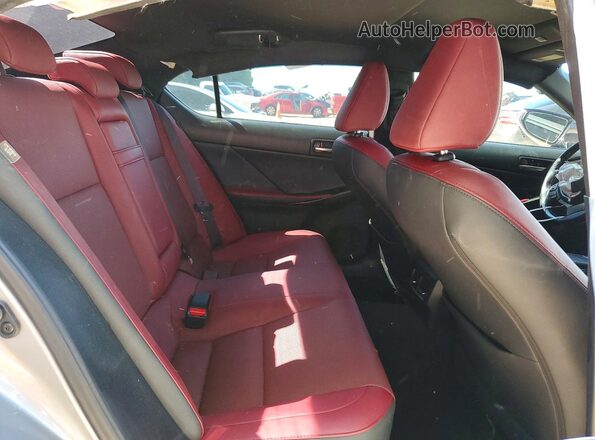 JTHCA1D26M5111672 2021 LEXUS IS Gray უკანა სავარძლების ხედი