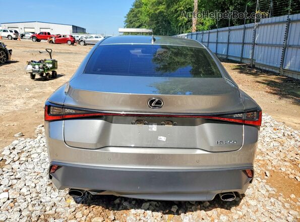JTHCA1D26M5111672 2021 LEXUS IS Gray უკანა ხედი