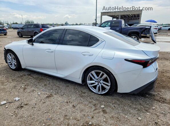 JTHCA1D26M5116807 2021 LEXUS IS White Rear left