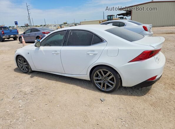 JTHCE1D22H5012955 2017 LEXUS IS White უკანა მარცხენა