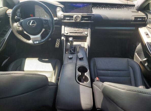 JTHCE1D24H5012858 2017 LEXUS IS White Vista del salpicadero