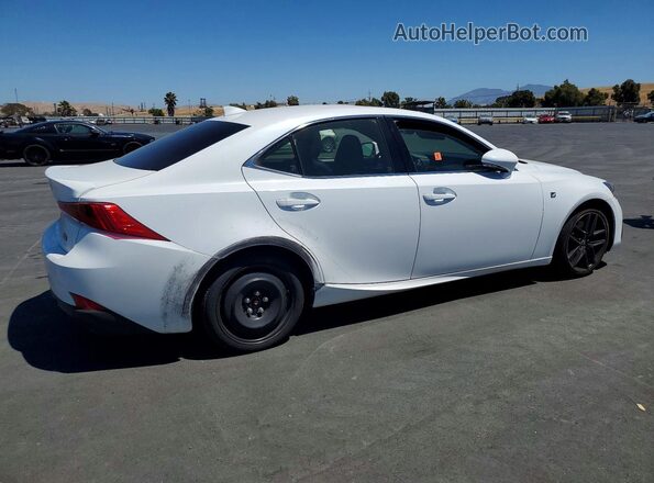 JTHCE1D24H5012858 2017 LEXUS IS White Trasero derecho