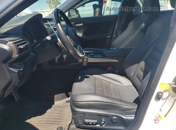 JTHCE1D24H5012858 2017 LEXUS IS White Vista interior delantera