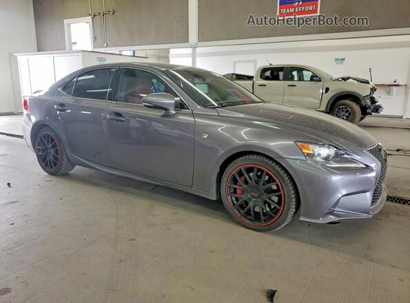 JTHCE1D2XG5011728 2016 LEXUS IS Gray Առջևի աջ