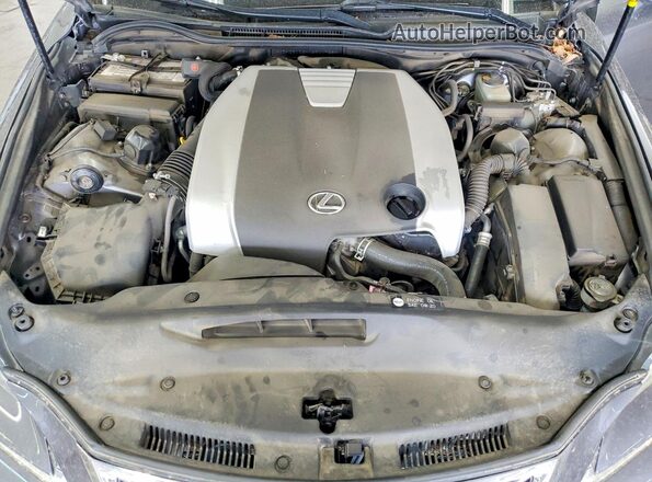 JTHCE1D2XG5011728 2016 LEXUS IS Gray Սալոնի հետևի տեսք