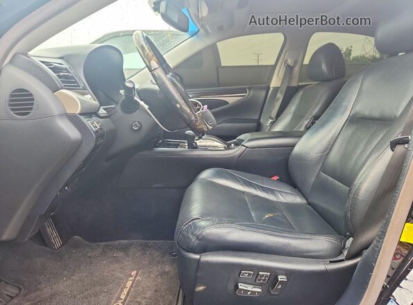 JTHCL5EF1G5026763 2016 LEXUS LS Черный Вид салона спереди