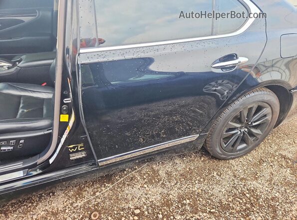 JTHCL5EF1G5026763 2016 LEXUS LS Черный Вид подкапотного пространства