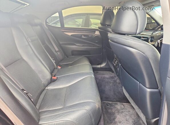 JTHCL5EF1G5026763 2016 LEXUS LS Черный Вид задних сидений