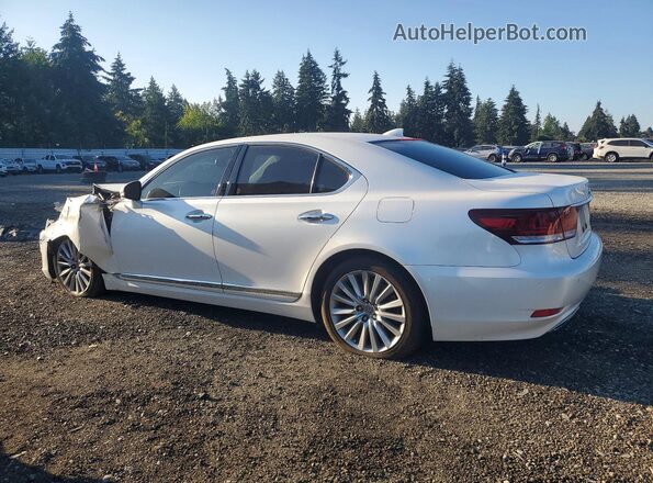 JTHCL5EF2G5026741 2016 LEXUS LS White Задня ліва чверть