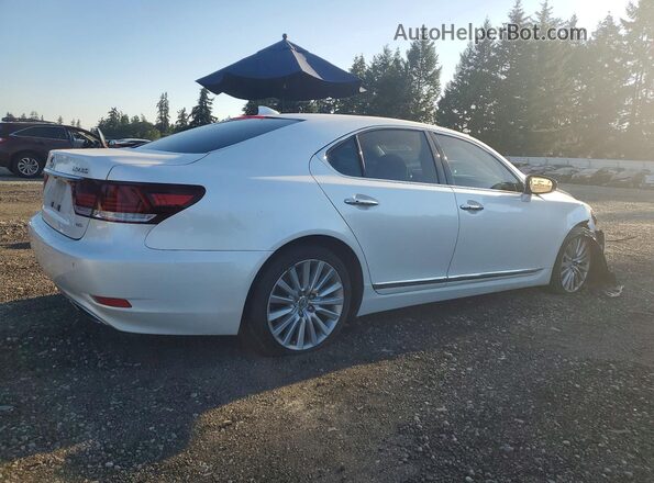 JTHCL5EF2G5026741 2016 LEXUS LS White Задня права чверть