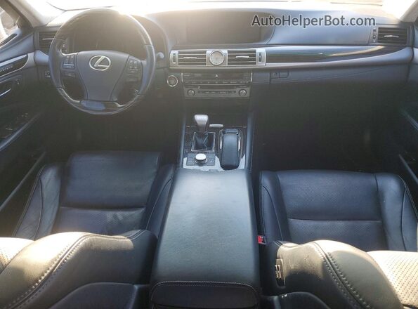 JTHCL5EF2G5026741 2016 LEXUS LS White Вид панелі приладів