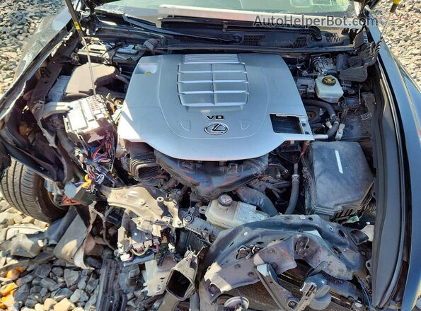 JTHCL5EF3H5028905 2017 LEXUS LS Black უკანა სალონის ხედი