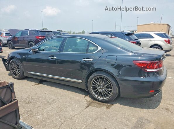 JTHCL5EF8H5029001 2017 LEXUS LS Black Trasero izquierdo