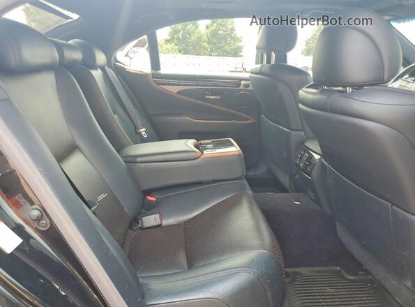 JTHCL5EF8H5029001 2017 LEXUS LS Black Vista de los asientos traseros