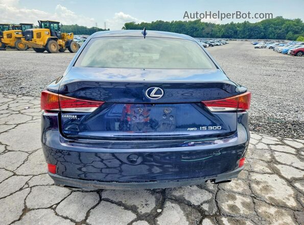 JTHCM1D21H5020788 2017 LEXUS IS Blue Widok z tyłu