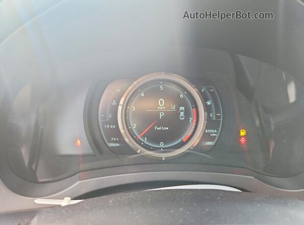 JTHCM1D21H5022928 2017 LEXUS IS White Instrument cluster view