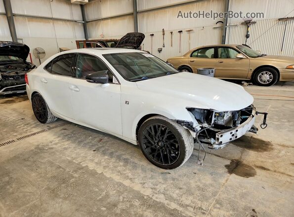 JTHCM1D21H5023285 2017 LEXUS IS White Dashboard view