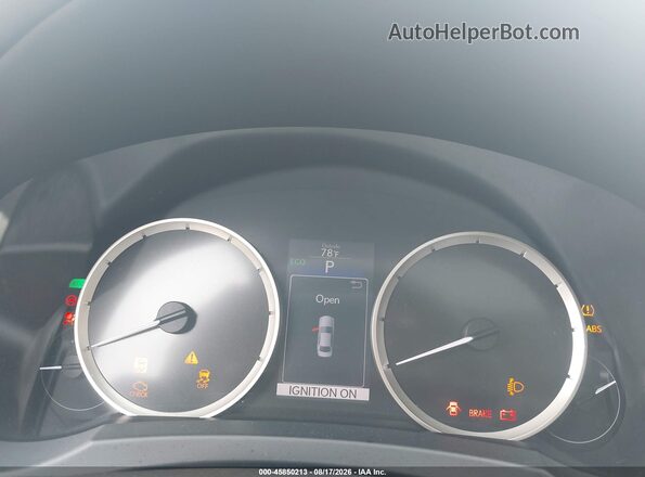 JTHCM1D22G5011175 2016 LEXUS IS 300 Silver Вид задніх сидінь