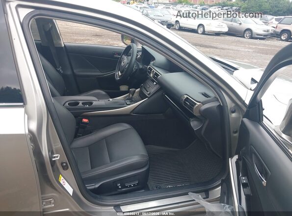 JTHCM1D22G5011175 2016 LEXUS IS 300 Silver Вид салону спереду