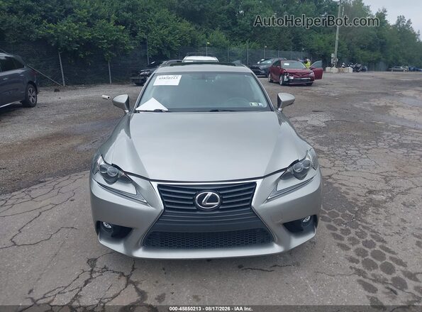 JTHCM1D22G5011175 2016 LEXUS IS 300 Silver Вид щитка приладів