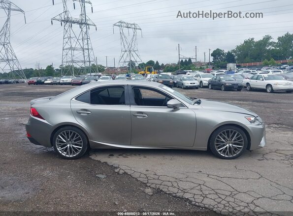 JTHCM1D22G5011175 2016 LEXUS IS 300 Silver Вид задньої частини салону