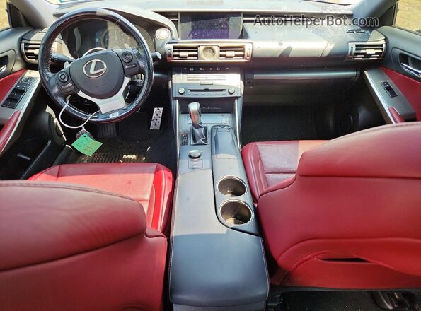 JTHCM1D22G5013668 2016 LEXUS IS Blue Widok deski rozdzielczej