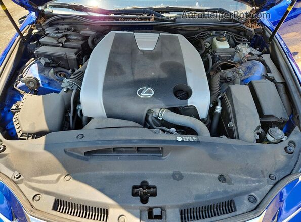 JTHCM1D22G5013668 2016 LEXUS IS Blue Widok wnętrza z tyłu