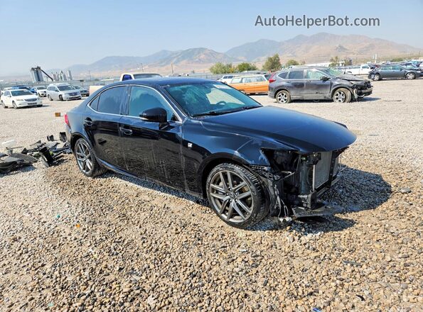 JTHCM1D23G5008270 2016 LEXUS IS Black Przód prawy