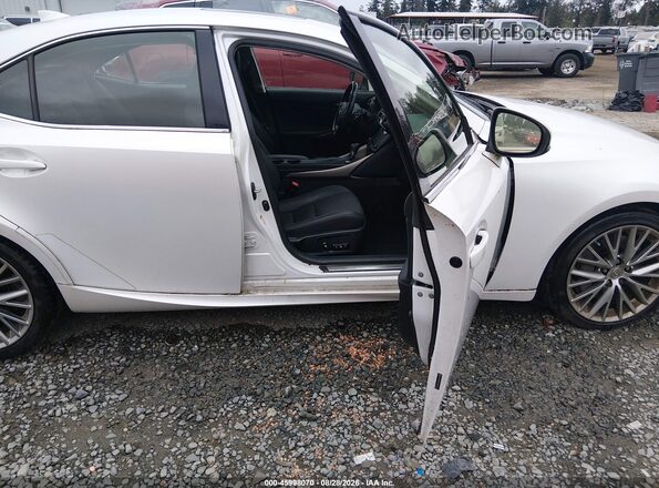 JTHCM1D24G5007712 2016 LEXUS IS 300 White Front interior view
