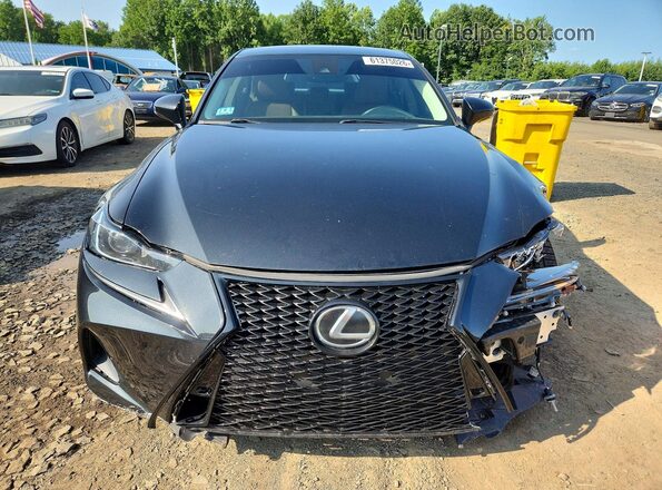 JTHCM1D24H5016377 2017 LEXUS IS Black Widok z przodu