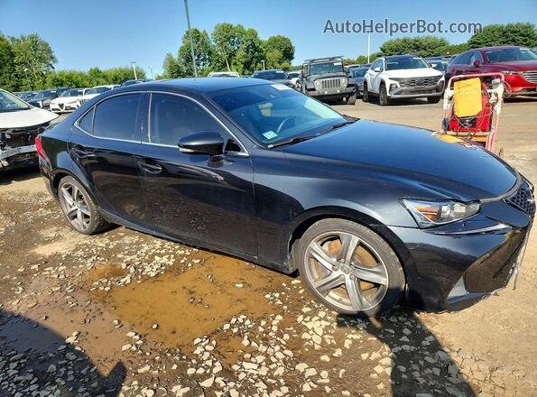 JTHCM1D24H5016377 2017 LEXUS IS Black Przód prawy