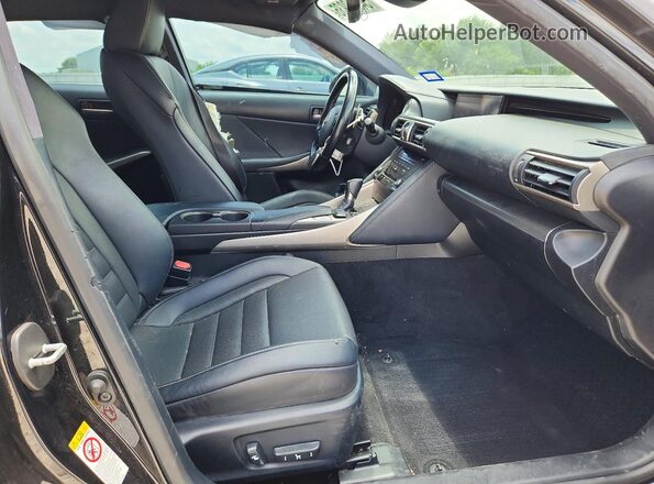JTHCM1D24H5019389 2017 LEXUS IS Black Vista interior delantera