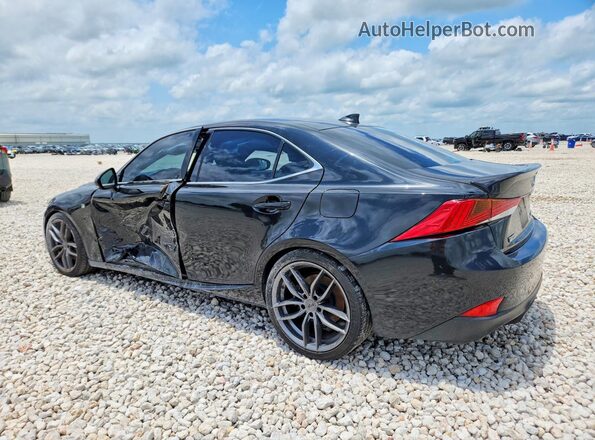 JTHCM1D24H5019389 2017 LEXUS IS Black Trasero izquierdo