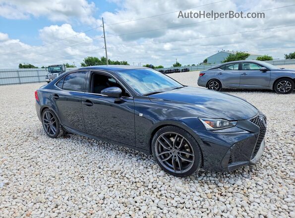 JTHCM1D24H5019389 2017 LEXUS IS Black Delantero derecho