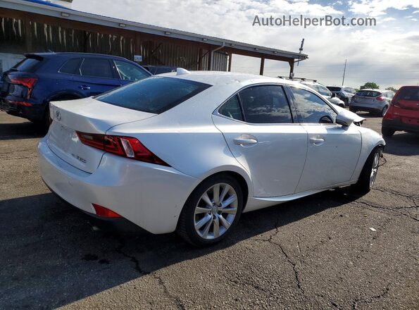 JTHCM1D25G5007704 2016 LEXUS IS White Задня права чверть