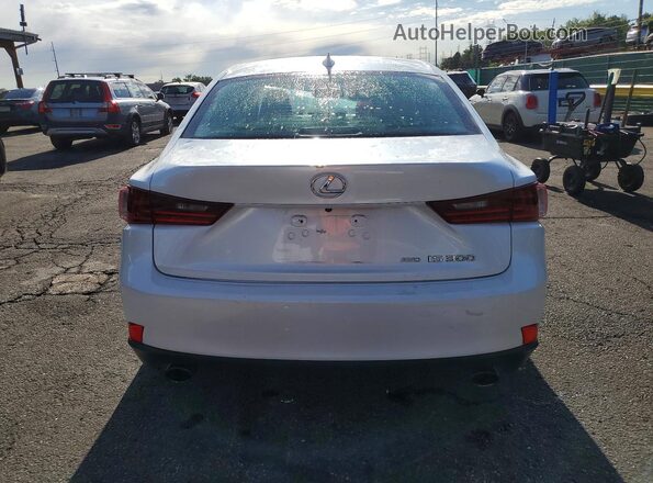 JTHCM1D25G5007704 2016 LEXUS IS White Вид ззаду