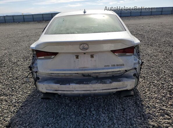 JTHCM1D25H5016100 2017 LEXUS IS White Widok z tyłu