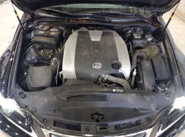 JTHCM1D26G5008232 2016 LEXUS IS Black Widok wnętrza z tyłu