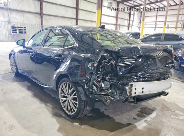 JTHCM1D26G5008232 2016 LEXUS IS Black Tył lewy