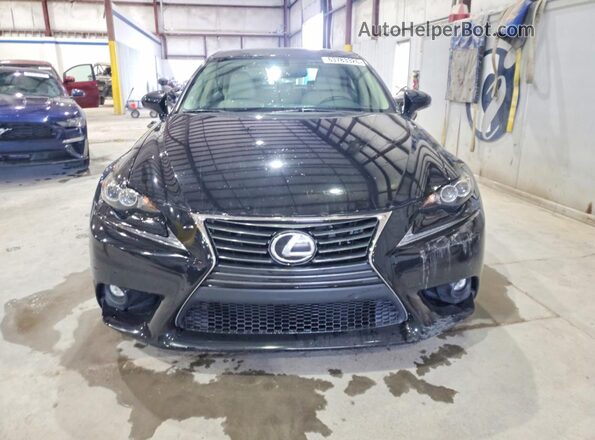 JTHCM1D26G5008232 2016 LEXUS IS Black Widok z przodu