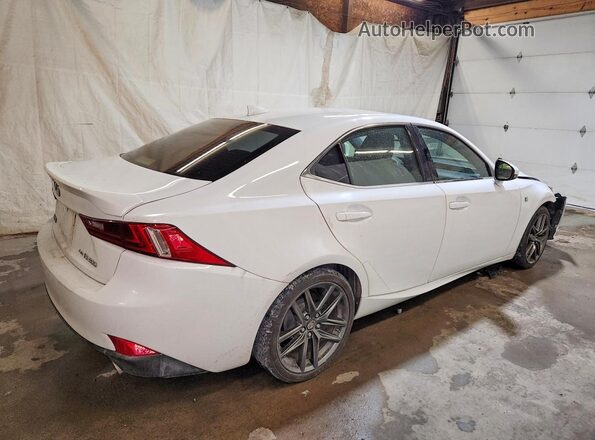 JTHCM1D26G5013365 2016 LEXUS IS White Задня права чверть