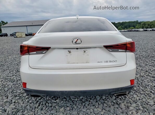 JTHCM1D26H5021189 2017 LEXUS IS White Հետևի տեսք