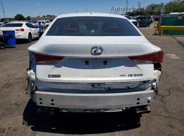 JTHCM1D26H5023217 2017 LEXUS IS White Հետևի տեսք