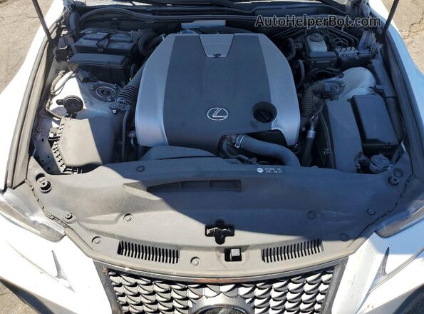 JTHCM1D26H5023217 2017 LEXUS IS White Սալոնի հետևի տեսք
