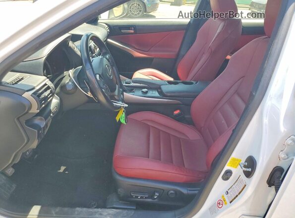 JTHCM1D26H5023217 2017 LEXUS IS White Սալոնի դիմացի տեսք