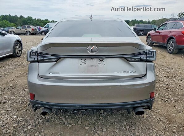 JTHCM1D27G5004321 2016 LEXUS IS Silver Widok z tyłu